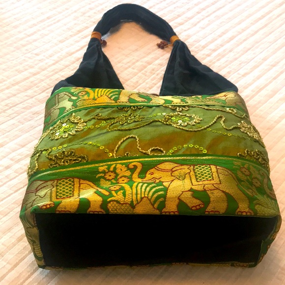 THAI silk handbag - Picture 3 of 3